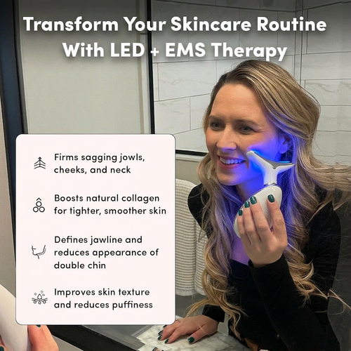 Clarivelles™ LED Face & Neck Rejuvenation Massager